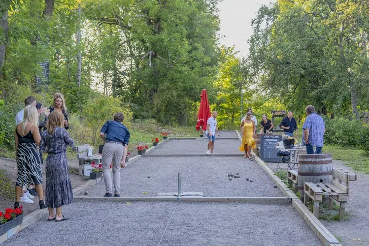 Boule vänner på Röda Villan